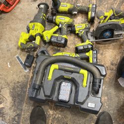 Ryobi 18 V Tool Set