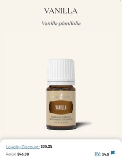 Vanilla 5 mL Young Living Essential Oils