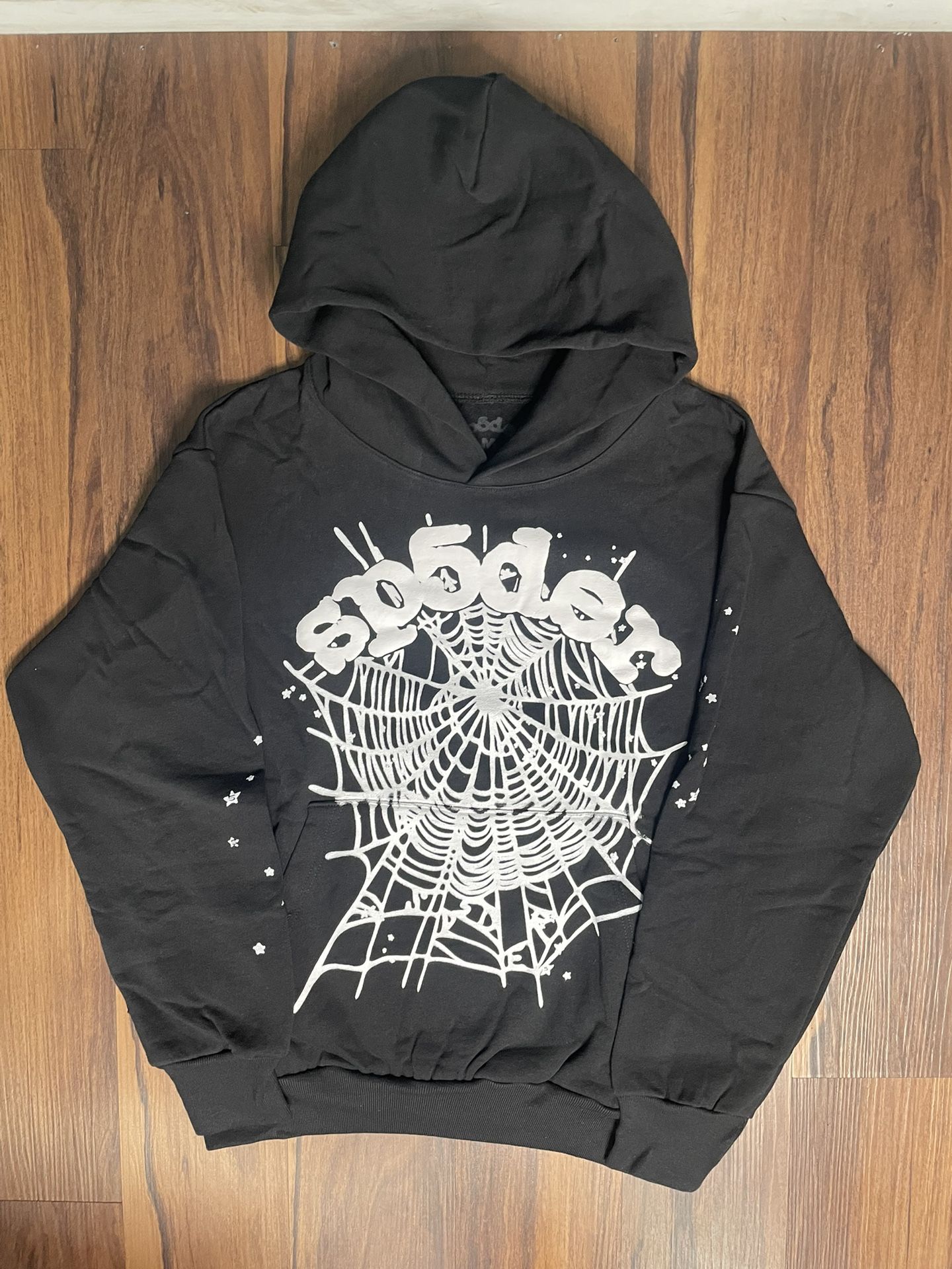 Black And White Spider Hoodie 