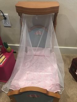 American Girl Doll Cecile’s Bed And Bedding