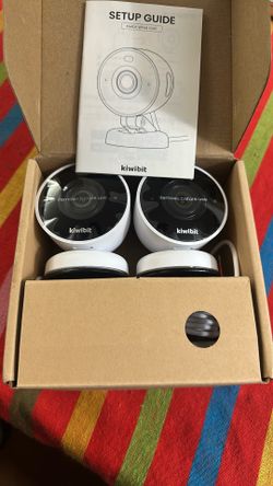 Kiwibit 2K Smart Home Security Camera - 2 Pack - NEW