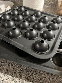 Round Cake Pop Treat Baking Trays