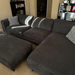 Sofa w/Ottoman