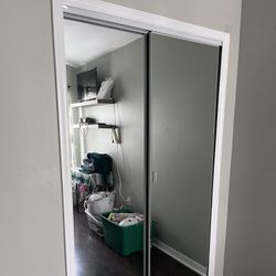 Glass Sliding Closet Doors 