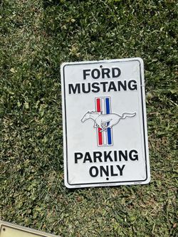 Ford Mustang Sign