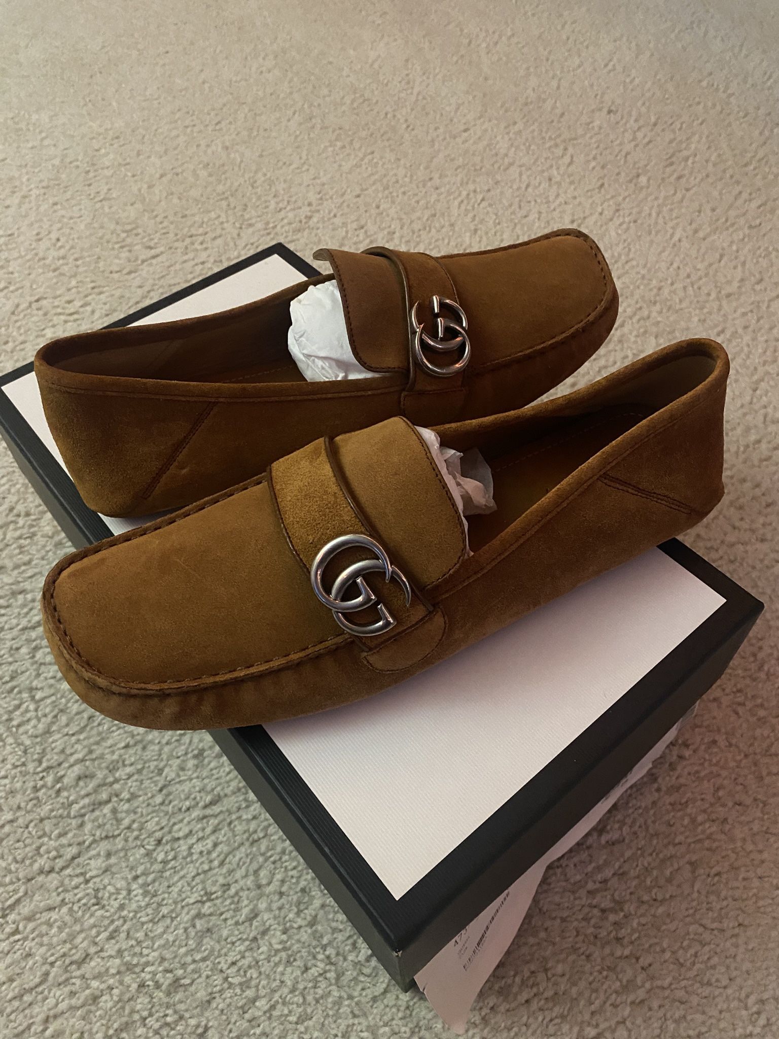 Gucci Men Noel Drivers/Loafers