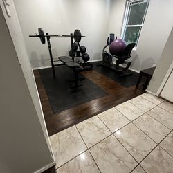 Weight Bench, Stationary Bike