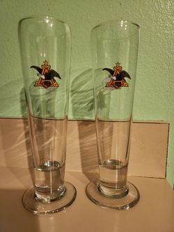 Anheuser Busch Pilsner Glasses