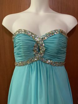 Turquoise Party Dress