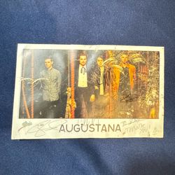 Augustana Signed Original Photograph Autographed Photo Not Authenticated