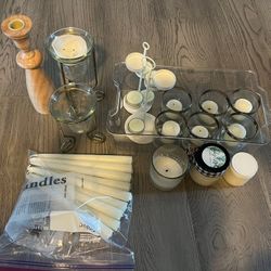 Set of Votives, Candles, Tealights