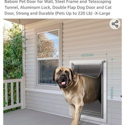Baboni PET Door For Wall/ Puerta Para Mascotas 