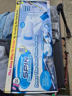 Hurricane Spin scrubber