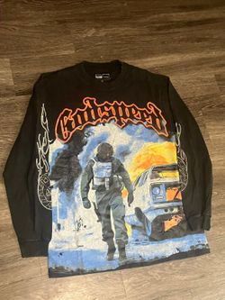 Godspeed Black Graphic Long Sleeve Shirt