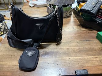 Women’s black handbag