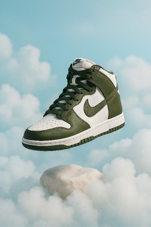 Nike Dunk  High  Cargo Khaki