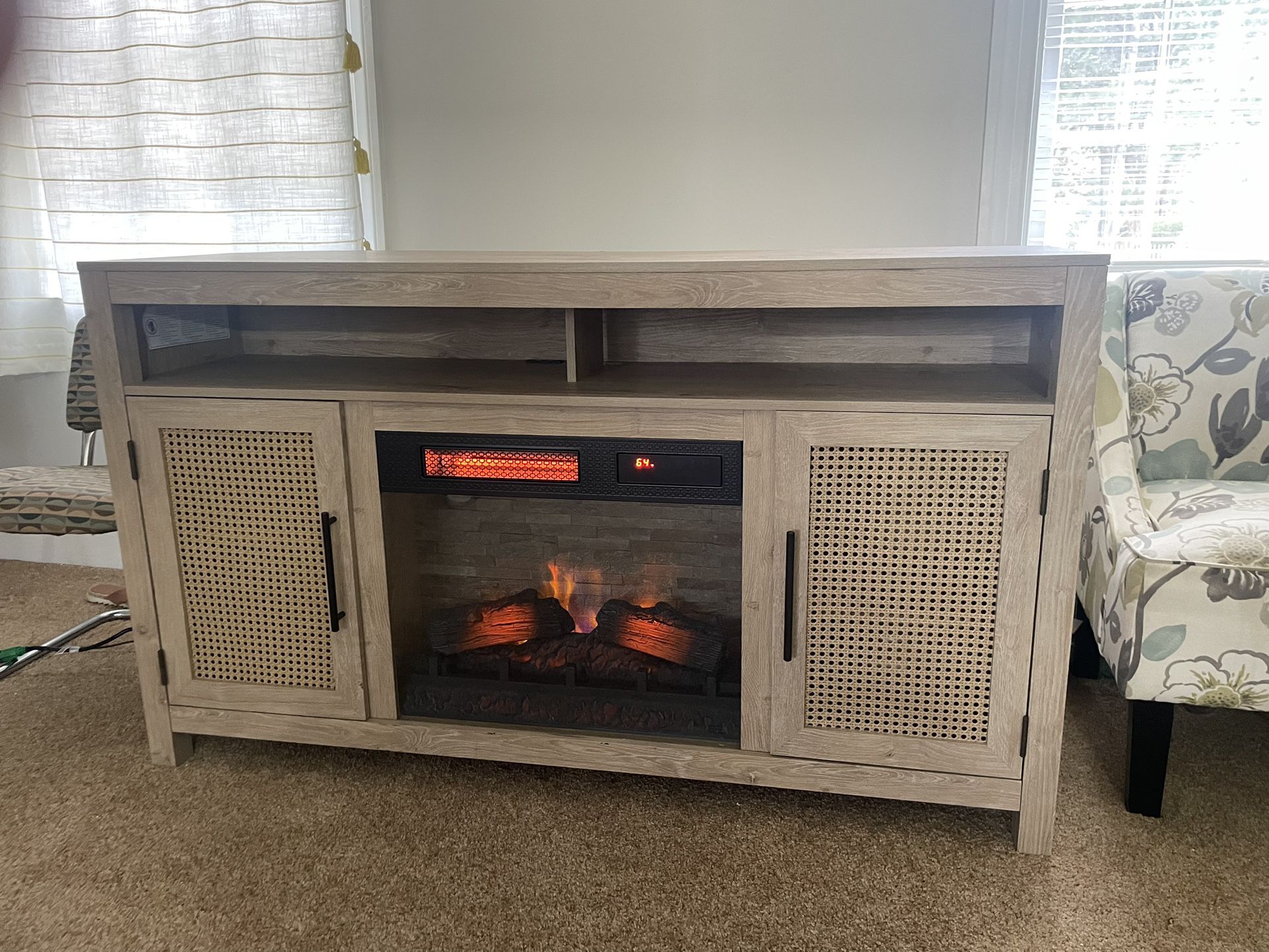 Electric Fire Place/TV stand