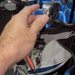 Golf Club Set With Bag And Range Finder 