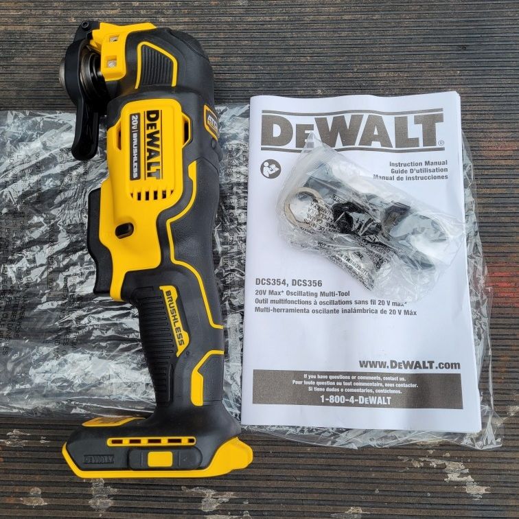 New 20V Dewalt Oscillating Multi Tool DcS354 Brushless for Sale in Gouldsboro PA OfferUp