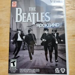 The Beatles Rockband Wii Video Game 🎮
