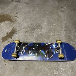 Primitive Rodriguez Eternity Blue Complete Skateboard 8"