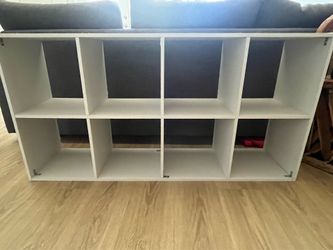 Target Cube Organizer 2x4 White