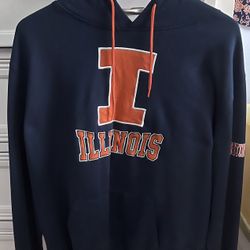 UIUC Fighting Illinois Unisex Hoodie Size XL