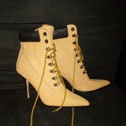 Steve Madden Timberland Leather  Boots 
