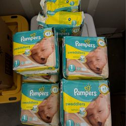 Pampers swaddlers