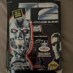 Genesis Sega T2 the arcade game