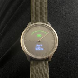 Garmin vivomove Style 42mm Hybrid Smartwatch – Charging Cable Included