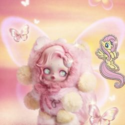 Skullpanda my little Pony fluttershy