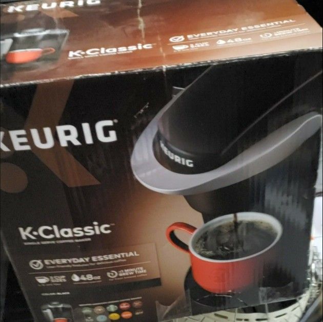 NEW! Keurig K-Classic Coffee Maker K-Cup Pod,  Single Serve