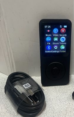 ROCKSTAR 32GB Digital MP3 player with Bluetooth-Black