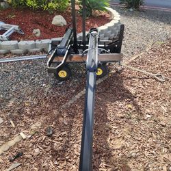 FOLDING BIKE RACK HOLDS TWO BIKES