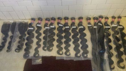 7a Brazilian body wave hair 24inches