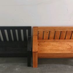 Custom Made Wooden Kids Bench