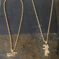 10k Solid Gold Chains 