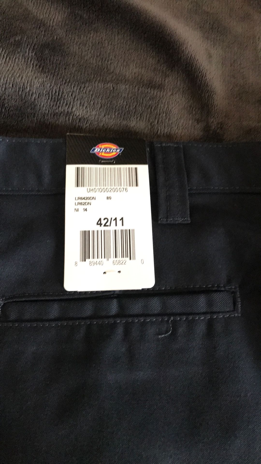 Dickie Shorts Mens Size 42/11 ( Navy Blue )