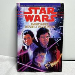 Star Wars: Darksaber by Kevin J. Anderson Hardcover 1995