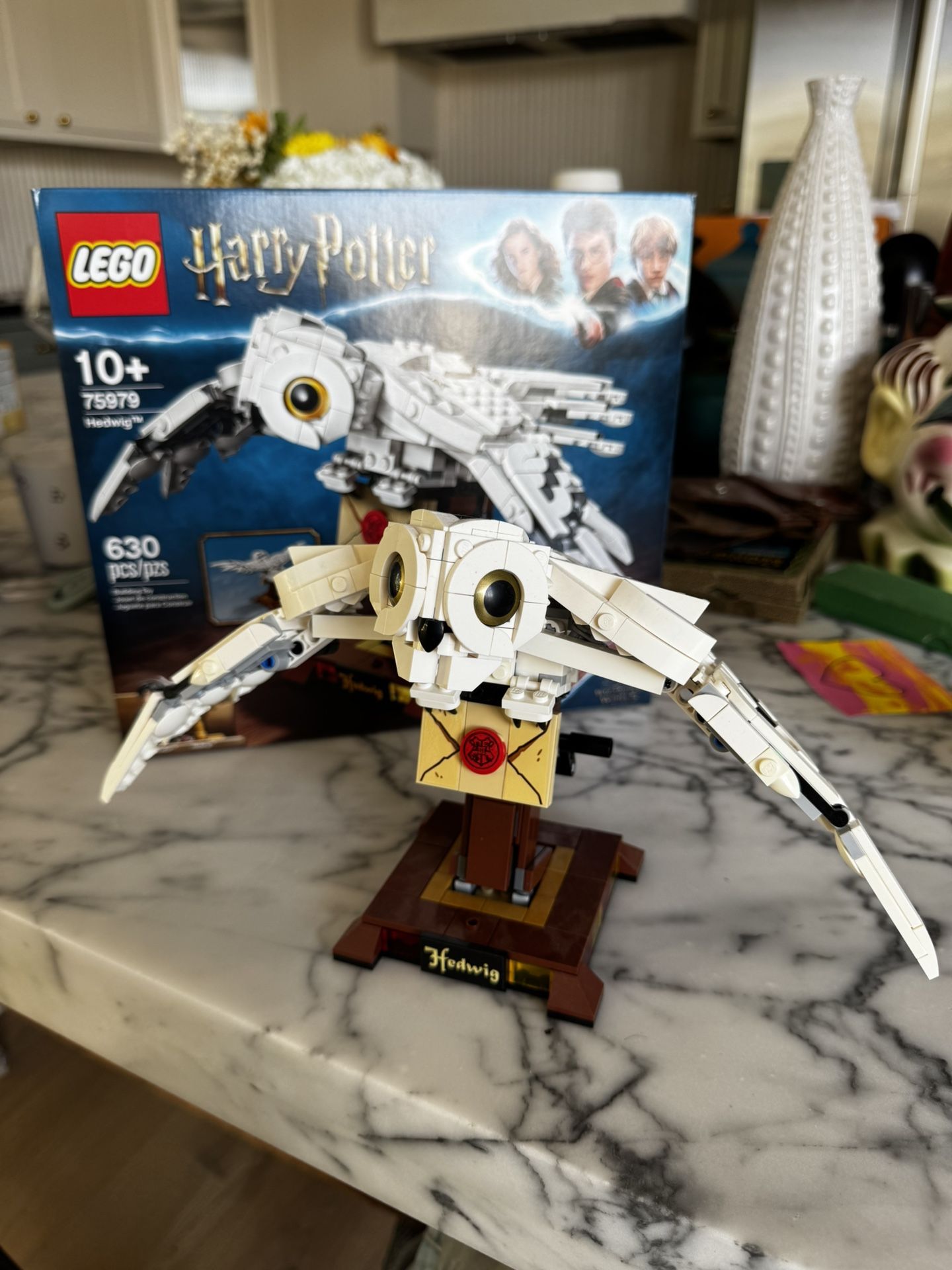 Lego Harry Potter Hedwig 75979 w/Box & Instructions