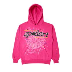 Pink Spider Hoodie
