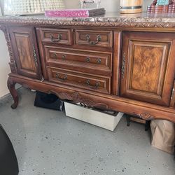 Hardwood Credenza
