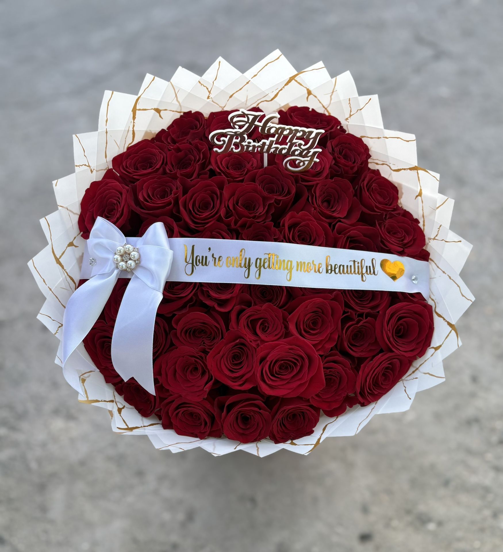 Ramo Buchon Flower Roses Bouquet Rosas