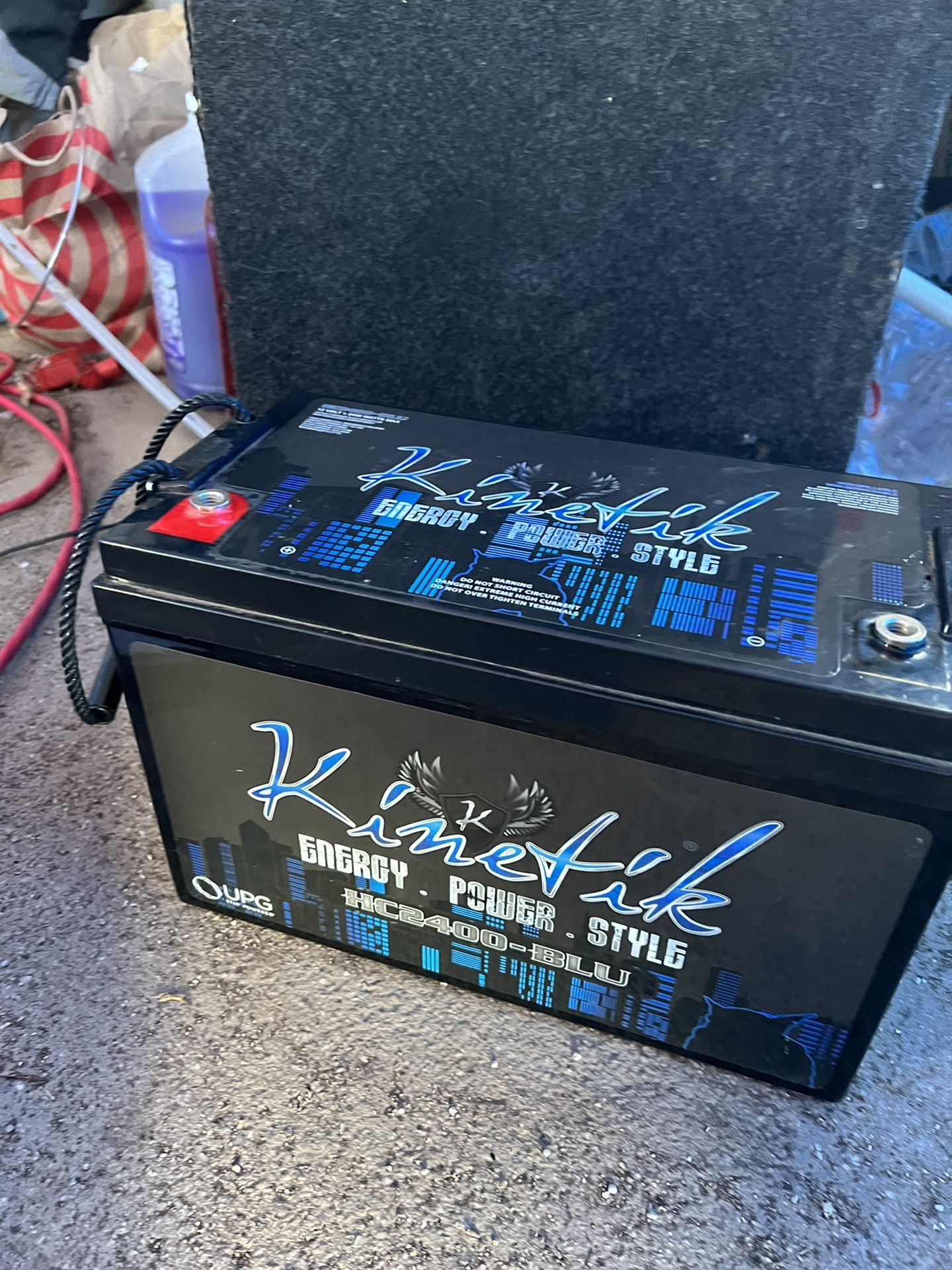 Kinnetik Battery 2400 -blu One Of The Best