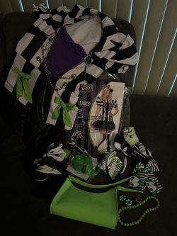 Beetlejuice Costume Size Small
