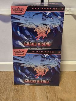 Pokémon Mega Evolution Chaos Rising Elite Trainer Box