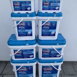 Brand New Sealed Clorox Pool Chlorine Tabs Extra Blue Chlorine Tabs 