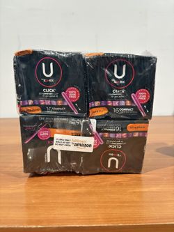 U by Kotex Compact Tampons, 128 count