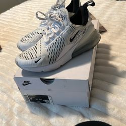 White NIKE 270 